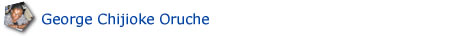 George Chijioke Oruche